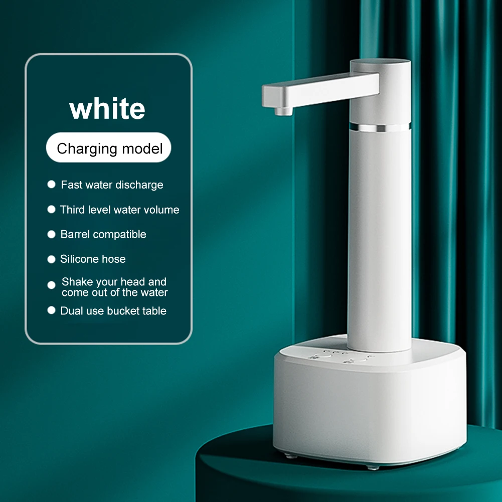 5-gallon Desktop Water Bottle Dispenser Automatic Water Pump USB Charging Electric Water Dispenser Automatic Off with 1.5m Hose
5-gallon Desktop Water Bottle Dispenser Automatic Water Pump USB Charging Electric Water Dispenser Automatic Off with 1.5m Hose