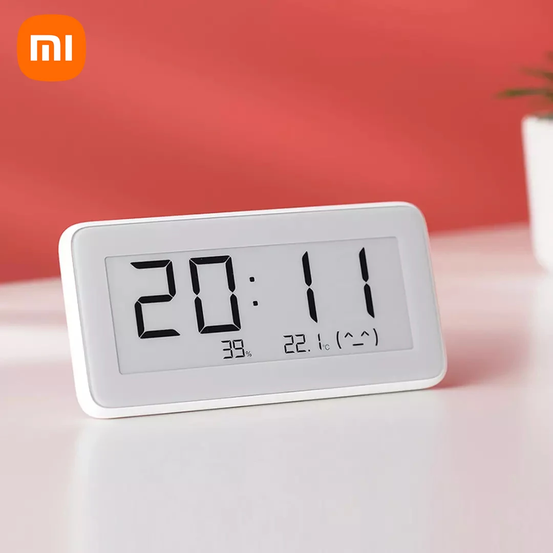 

Гигрометр Xiaomi Mijia Pro BT4.0, беспроводные умные электрические цифровые часы, комнатный гигрометр, домашние электронные чернила, инструменты для измерения температуры