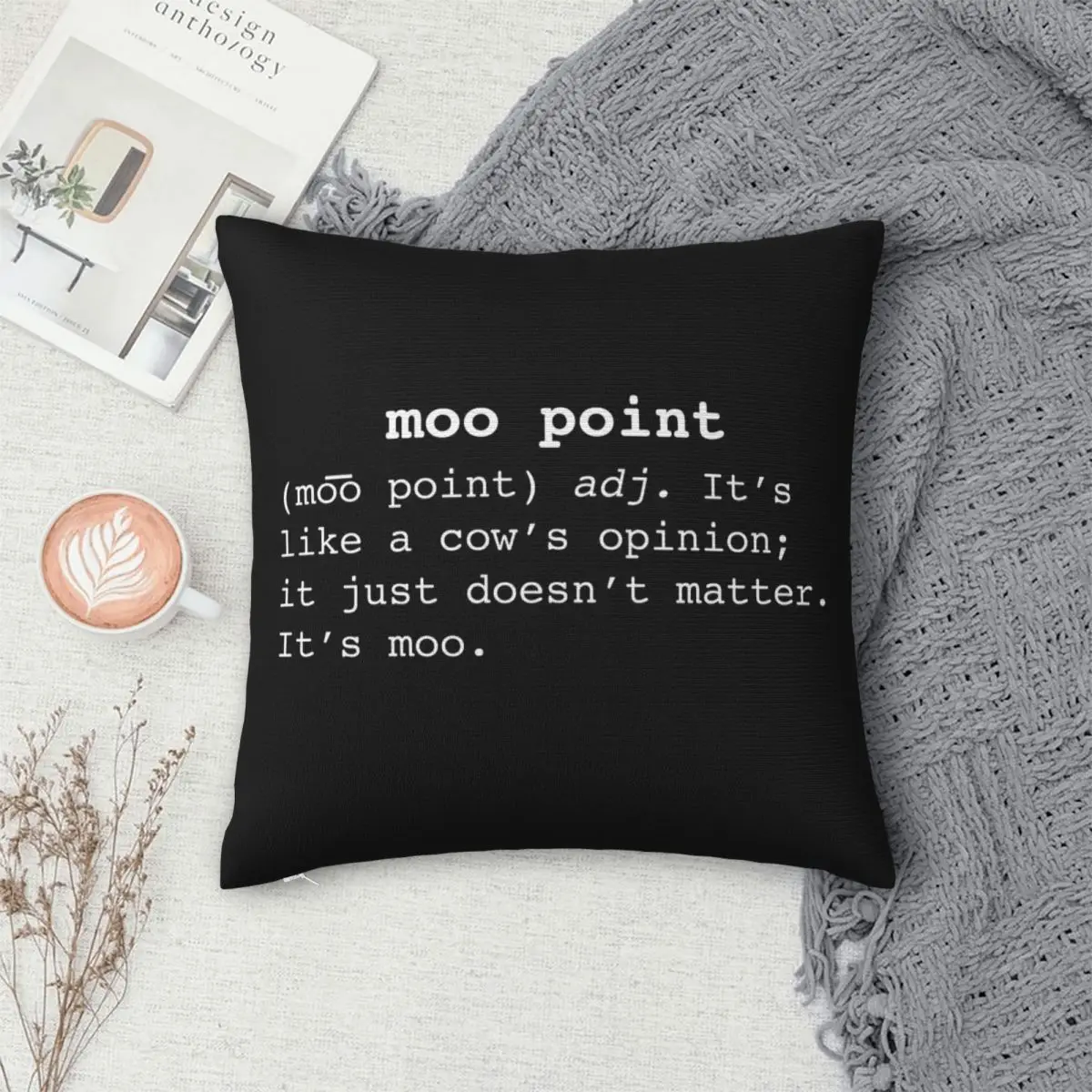 Moo Point Pillowcase Polyester Pillows Cover Cushion Comfort Throw Pillow Sofa Decorative Cushions Used for Bedroom Living Room
Moo Point Pillowcase Polyester Pillows Cover Cushion Comfort Throw Pillow Sofa Decorative Cushions Used for Bedroom Living Room