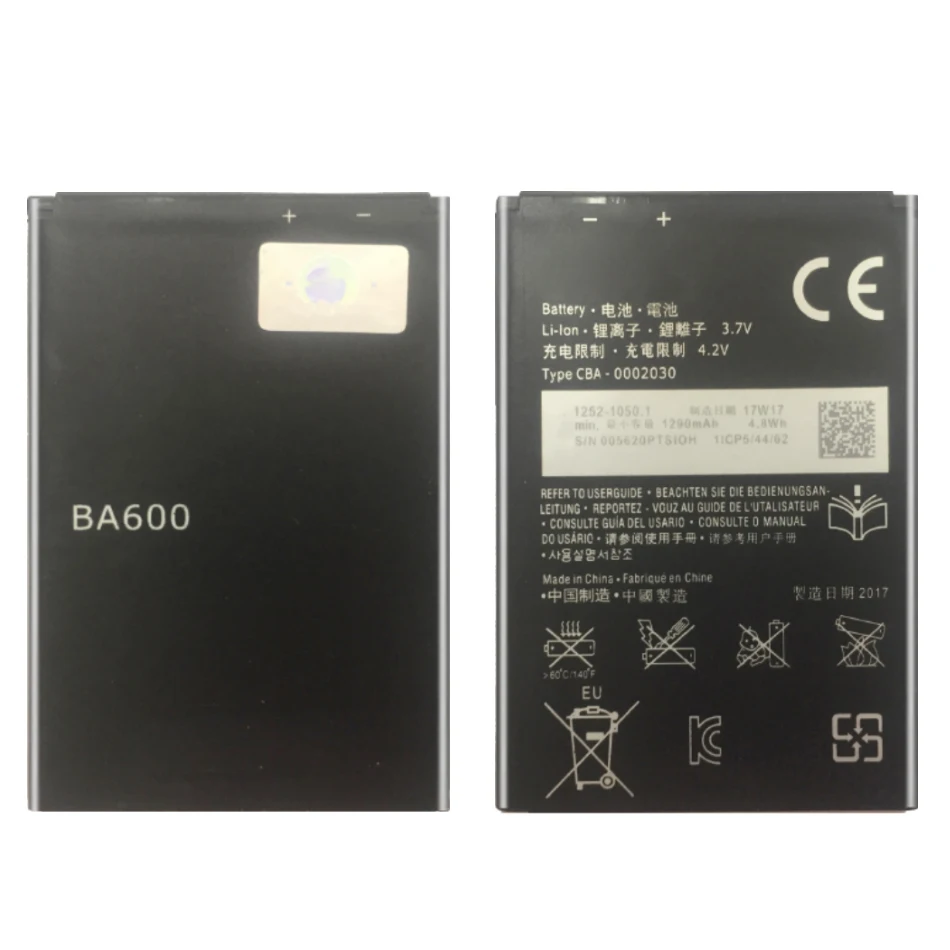 Аккумуляторная батарея BA600 для Sony Xperia U ST25I St25a St25 Kumquat, сменная батарея BA600 1290 мАч
Аккумуляторная батарея BA600 для Sony Xperia U ST25I St25a St25 Kumquat, сменная батарея BA600 1290 мАч