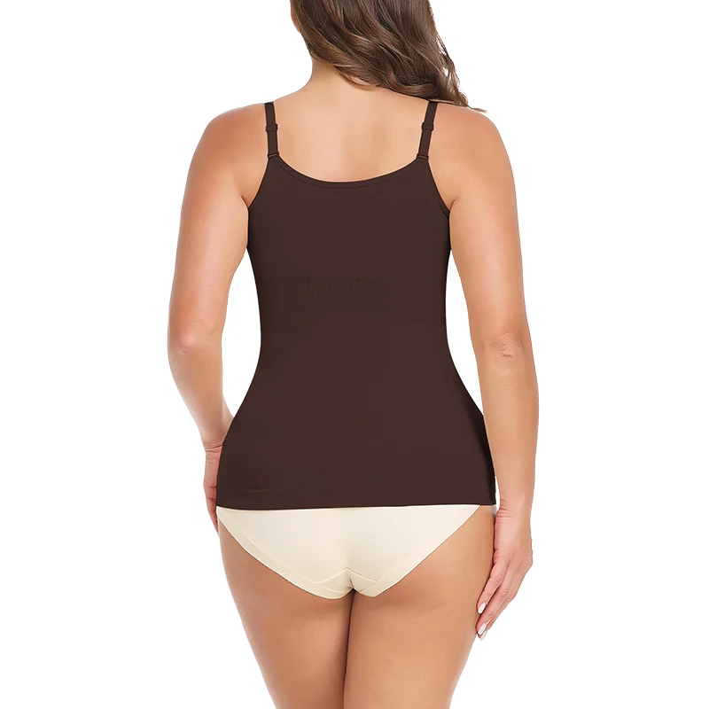 Camisole Shapewear for Plus Size Women Tummy Control Shapewear Shaping Tank Tops Slimming Body Shaper Compression Vest Underwear Camisole Shapewear for Plus Size Women Tummy Control Shapewear Shaping Tank Tops Slimming Body Shaper Compression Vest Underwear