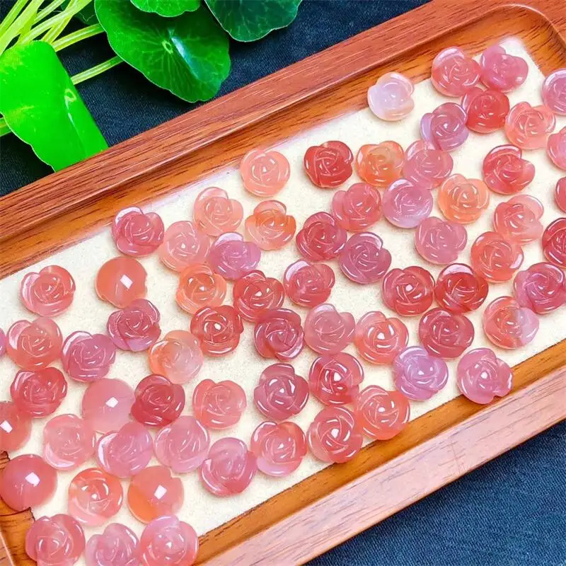 10pcs Natural Agate Rose Flower DIY For Pendant Quartz Crystal Healing Stone Gemstone Carvings Reiki Jewelry 11mm
10pcs Natural Agate Rose Flower DIY For Pendant Quartz Crystal Healing Stone Gemstone Carvings Reiki Jewelry 11mm