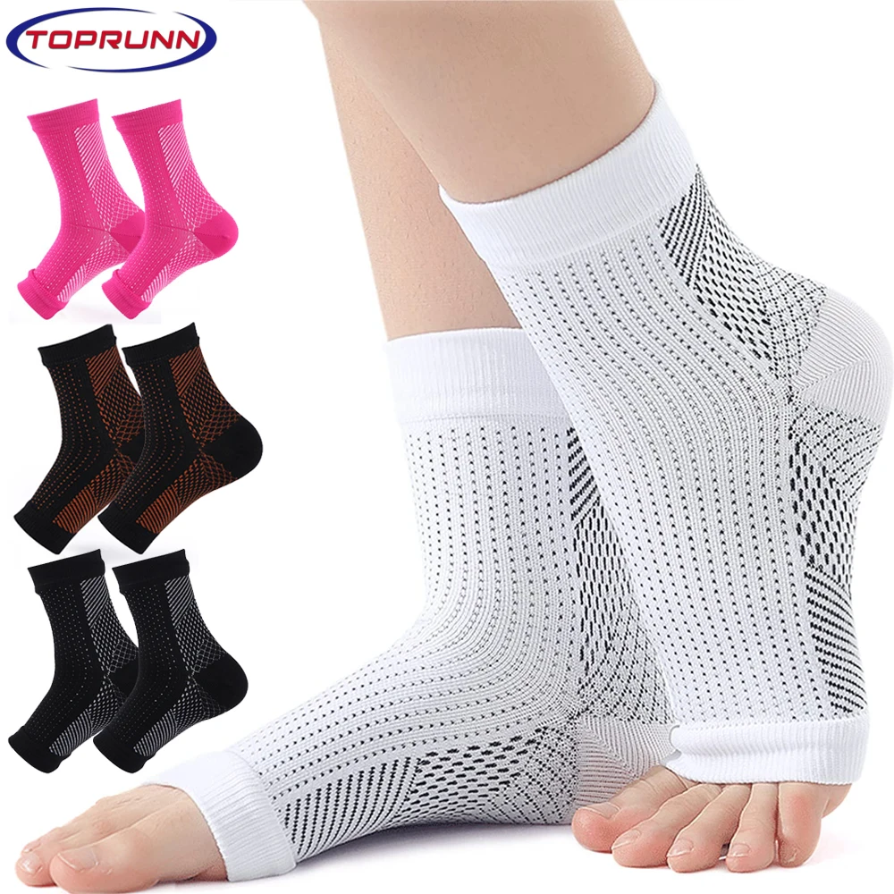 1Pair Neuropathy Socks Ankle Compression Sleeve for Women or Men Ankle Support For Ankle For Swelling,Plantar Fasciitis
1Pair Neuropathy Socks Ankle Compression Sleeve for Women or Men Ankle Support For Ankle For Swelling,Plantar Fasciitis