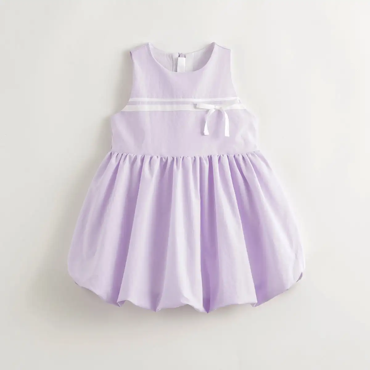 

MARC&JANIE Girls Bubble Bow Tie Dress for Summer 240668