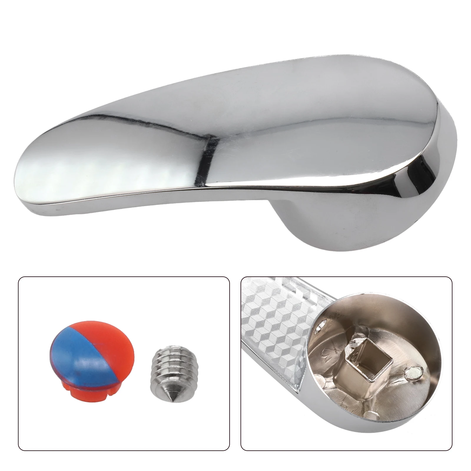 1PC Replacement Kitchen/Bathroom Basin Single Lever Hot & Cold Mixer Tap Head Handle Suitable For High Or Low Pressure
1PC Replacement Kitchen/Bathroom Basin Single Lever Hot & Cold Mixer Tap Head Handle Suitable For High Or Low Pressure
