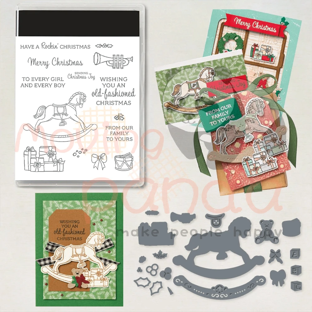 MP798 Christmas Horse Metal Cutting Dies Clear Stamps For Diy Handmade Paper Card Scrapbooking Photo Album Decorations Dies
MP798 Christmas Horse Metal Cutting Dies Clear Stamps For Diy Handmade Paper Card Scrapbooking Photo Album Decorations Dies