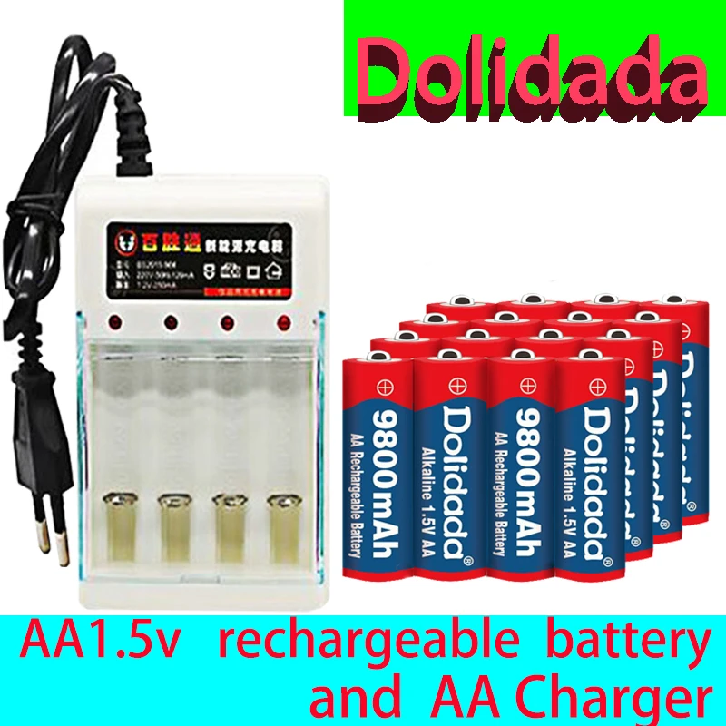 100% Original AA Batterie Wiederaufladbare 1,5 V 9800mAh Für Led Licht Spielzeug Kamera Mikrofon
100% Original AA Batterie Wiederaufladbare 1,5 V 9800mAh Für Led Licht Spielzeug Kamera Mikrofon
