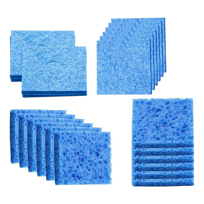 Promotion! 50Pcs 2.36 Inch X 2.36 Inch Replacement Welding Soldering Iron Tip Cleaning Sponge Solder Tip Cleaning Sponge Blue
Promotion! 50Pcs 2.36 Inch X 2.36 Inch Replacement Welding Soldering Iron Tip Cleaning Sponge Solder Tip Cleaning Sponge Blue