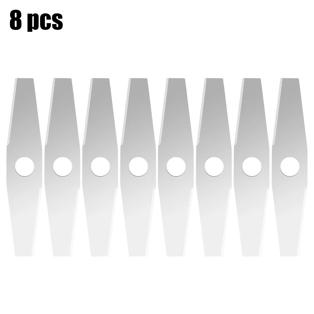 8 Pcs Metal Grass String Blade Steel Trimmer 150mm Head Replacement Saw Blades Lawn Mower Grass Trimmer Fittings
8 Pcs Metal Grass String Blade Steel Trimmer 150mm Head Replacement Saw Blades Lawn Mower Grass Trimmer Fittings