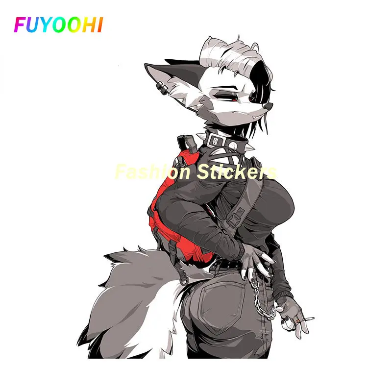 

FUYOOHI Stickers for Furry Waterproof Car Stickers Vinyl RV JDM VAN Decal Camper Graffiti Windows Laptop Car Accessoires