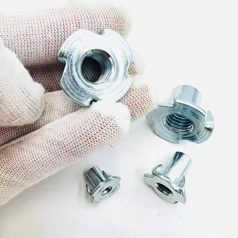 2/10/20pc M4 M5 M6 M8 M10 M12 Thickened Steel Four Claws Speaker Nut Blind Pronged Insert T-Nut for Wood Furniture Length=8-17mm
2/10/20pc M4 M5 M6 M8 M10 M12 Thickened Steel Four Claws Speaker Nut Blind Pronged Insert T-Nut for Wood Furniture Length=8-17mm