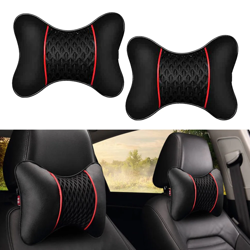 2pcs Travel Car Auto For Seat Head Neck Rest PU Leather Cushion Pad Headrests 27x18cm Auto Acesssories Tools
2pcs Travel Car Auto For Seat Head Neck Rest PU Leather Cushion Pad Headrests 27x18cm Auto Acesssories Tools