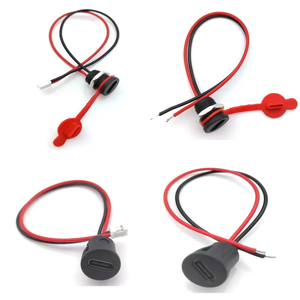 USB-коннектор типа C водонепроницаемый с гайкой и фиксирующей пластиной, 5 шт.
USB-коннектор типа C водонепроницаемый с гайкой и фиксирующей пластиной, 5 шт.