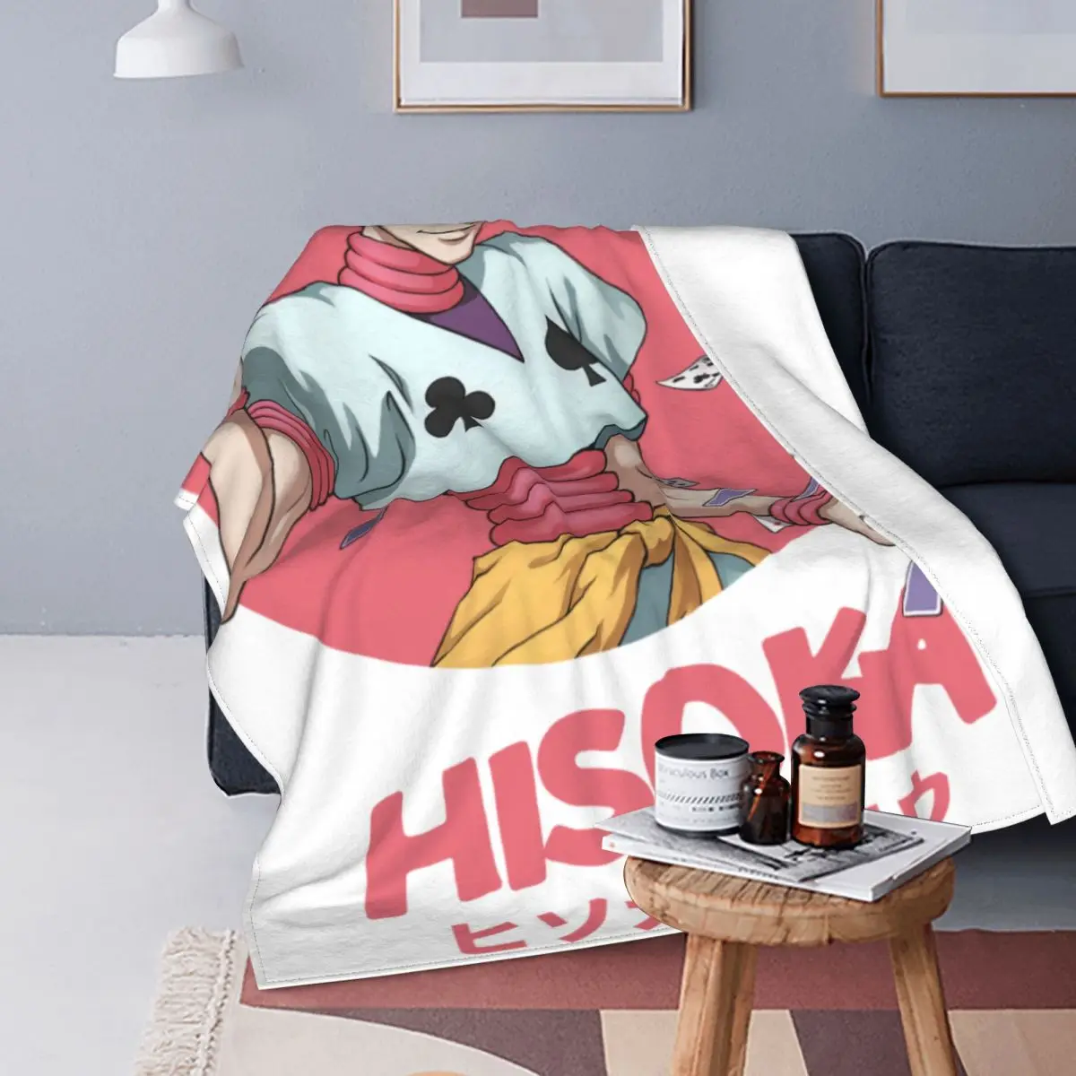 Fleece Manga HxH Hisoka Morow Throw Blanket Warm Flannel Japan Anime Hunter x Hunter Blankets for Bedding Car Sofa Quilt
Fleece Manga HxH Hisoka Morow Throw Blanket Warm Flannel Japan Anime Hunter x Hunter Blankets for Bedding Car Sofa Quilt
