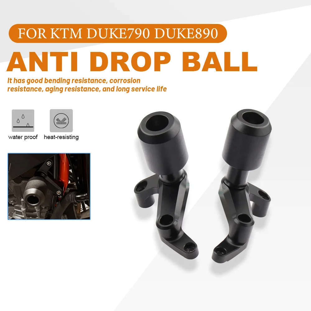 Motorcycle Anti-drop ball Frame Slider Protector Black For KTM DUKE790 DUKE890 2022-2023 aluminio Falling Guard Crash Pad Protec
Motorcycle Anti-drop ball Frame Slider Protector Black For KTM DUKE790 DUKE890 2022-2023 aluminio Falling Guard Crash Pad Protec