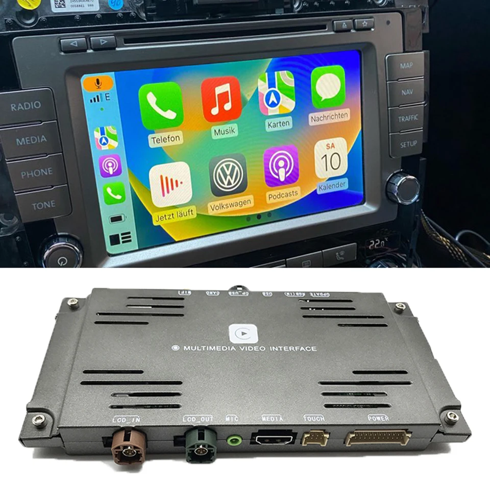 Car Video Interface for Volkswagen Phaeton Work CarPlay Android Auto MP5 USB Play Video Front Rear Camera With Dynamic Guideline
Car Video Interface for Volkswagen Phaeton Work CarPlay Android Auto MP5 USB Play Video Front Rear Camera With Dynamic Guideline