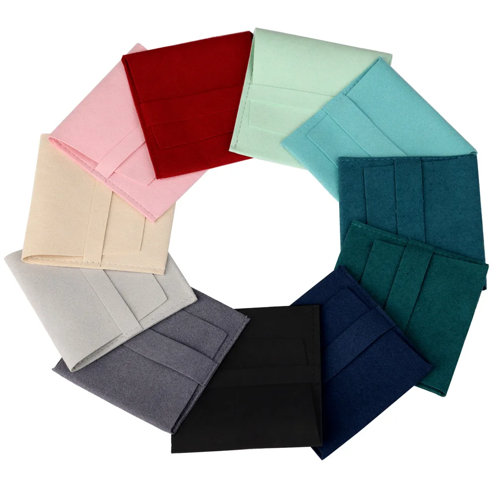 10/20pcs 8x8cm Microfiber Envelope Velvet Pouches Small Jewelry Storage Gift Packaging Bags for Earrings Ring Bracelet Necklace
10/20pcs 8x8cm Microfiber Envelope Velvet Pouches Small Jewelry Storage Gift Packaging Bags for Earrings Ring Bracelet Necklace