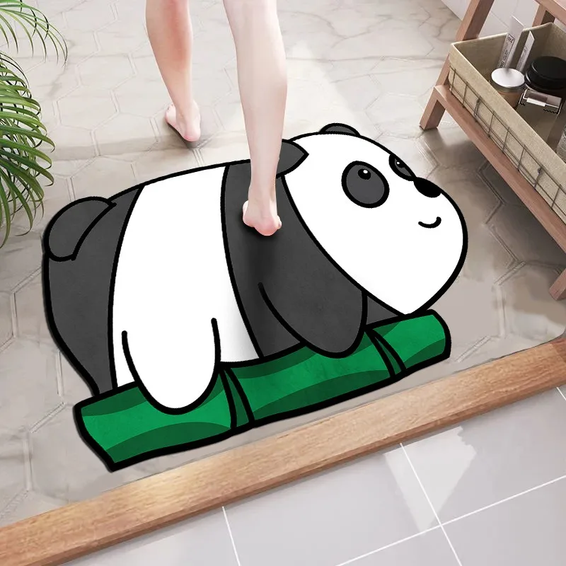 1pc Bath Rug Cute Animal Pattern Imitation Cashmere Floor Mat Cartoon Door Mat Thickened Water Absorbent Non-slip Bathroom Mat
1pc Bath Rug Cute Animal Pattern Imitation Cashmere Floor Mat Cartoon Door Mat Thickened Water Absorbent Non-slip Bathroom Mat