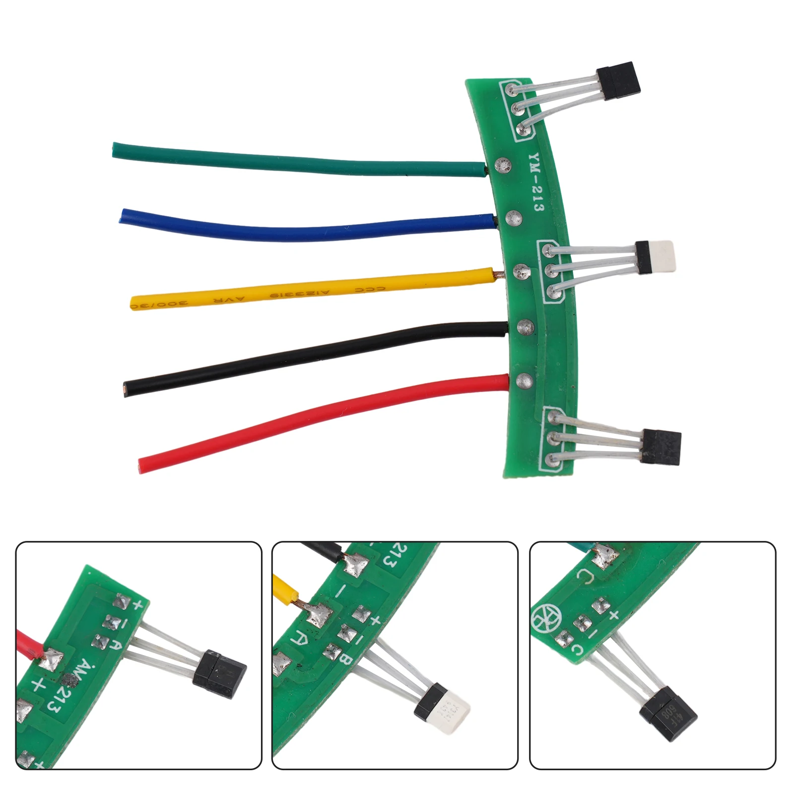 Ebike Sensor Hall PCB Wire Weight 10G 3147 Cable Green Motors PCB Board Part Plate 60 Degrees Two Wheel Motor Brand New
Ebike Sensor Hall PCB Wire Weight 10G 3147 Cable Green Motors PCB Board Part Plate 60 Degrees Two Wheel Motor Brand New