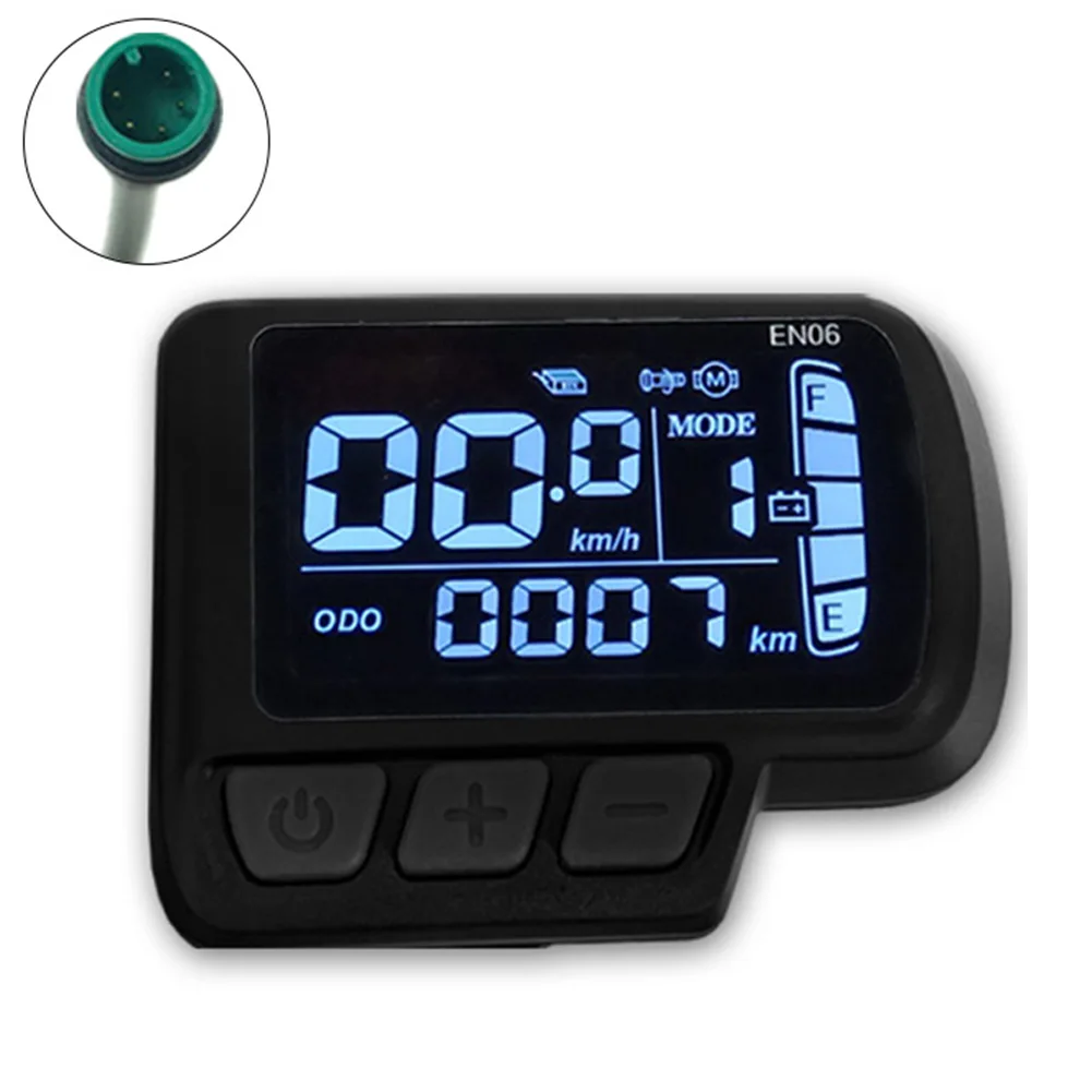 Durable Controller Kit EN06 Display Meter Waterproof Connector 109R Finger Dial 16A 24/36V/48V Bicycle For 250/350W
Durable Controller Kit EN06 Display Meter Waterproof Connector 109R Finger Dial 16A 24/36V/48V Bicycle For 250/350W