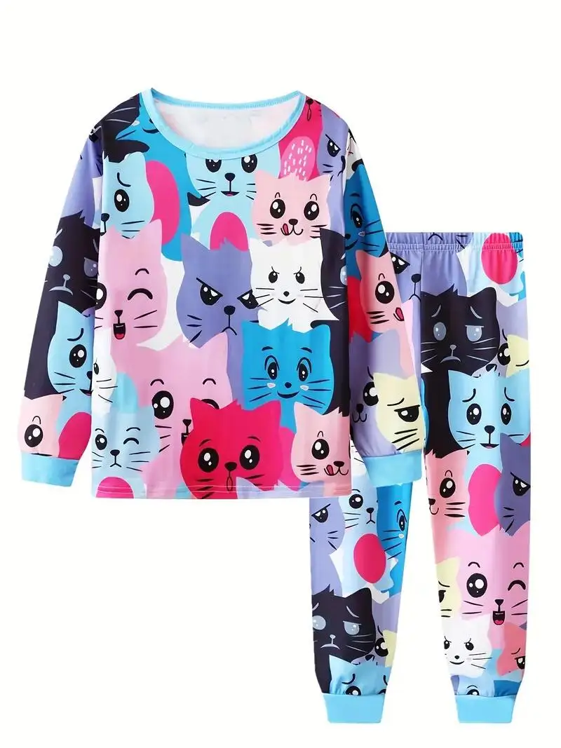 2pcs Boys Casual Carton Dinosaur Printed Pajamas Sets 9 S6af3b0fcd6cd480fa0d574de2e210bddQ