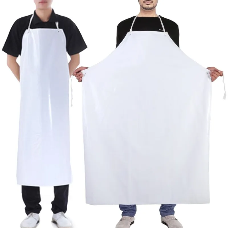1Pcs thickened white apron restaurant barbecue waterproof and oil-proof PVC apron men and women kitchen baking cooking apron
1Pcs thickened white apron restaurant barbecue waterproof and oil-proof PVC apron men and women kitchen baking cooking apron