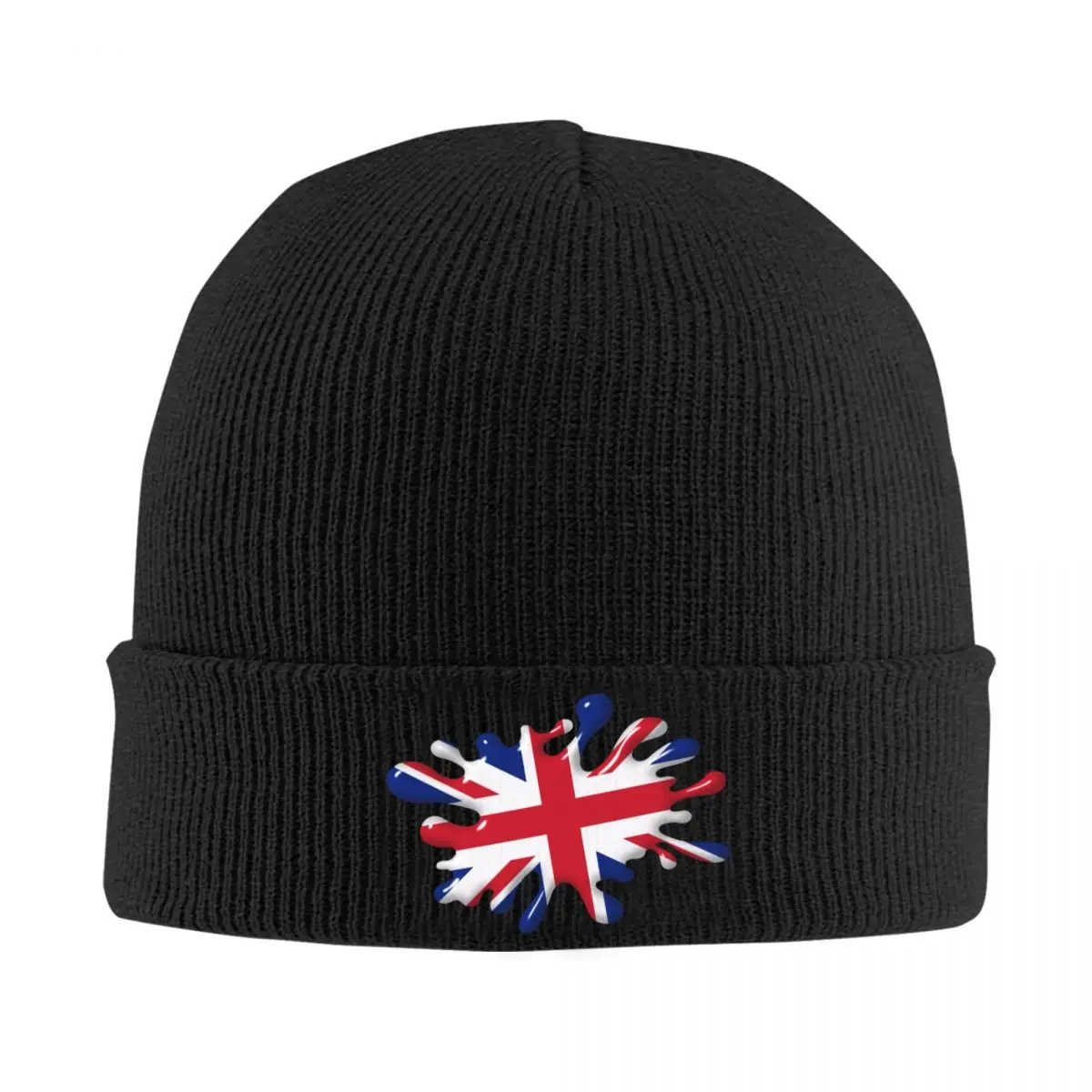 

Union Jack British Flag Skullies Beanies Caps Unisex Winter Warm Knit Hat Men Women Hip Hop Adult Bonnet Hats Outdoor Ski Cap