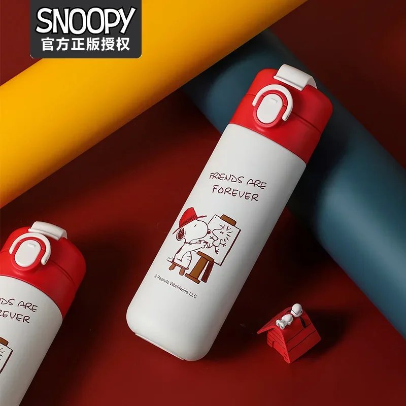 Kawaii Anime Cartoon series Snoopy Drinking Cup Spring Cover Thermos Cup 316 Stainless Steel Thermos Cup Suction Tube Cup Gift
Kawaii Anime Cartoon series Snoopy Drinking Cup Spring Cover Thermos Cup 316 Stainless Steel Thermos Cup Suction Tube Cup Gift