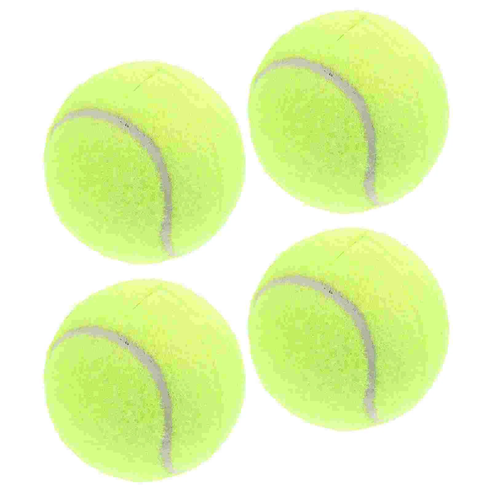 

4 Pcs An Fittings Walker Tennis Ball Glides Precut Balls for Chairs Walkers Seniors Fluorescent Color Legs Replacement