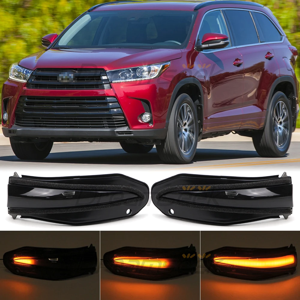 LED Side Rearview Mirror Light for Toyota Highlander 2014-2019 Toyota 4Runner 2010-19 Dynamic Turn Blinker Indicator Lamp Smoke
LED Side Rearview Mirror Light for Toyota Highlander 2014-2019 Toyota 4Runner 2010-19 Dynamic Turn Blinker Indicator Lamp Smoke