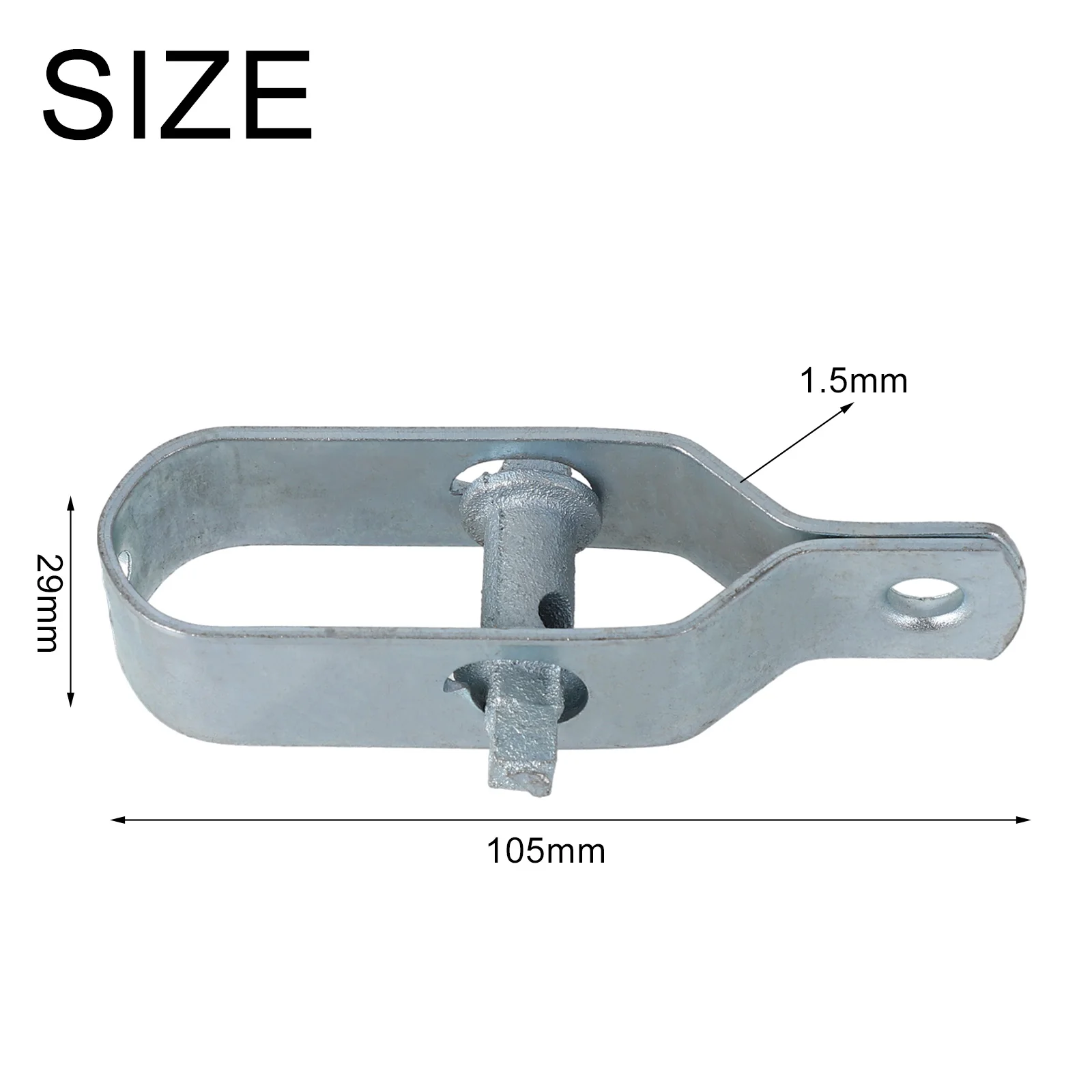 Galvanized Steel Wire Tensioner for Tension Wire Fence and Gardening Industrial Durability Easy Installation Pack of 1pcs
Galvanized Steel Wire Tensioner for Tension Wire Fence and Gardening Industrial Durability Easy Installation Pack of 1pcs