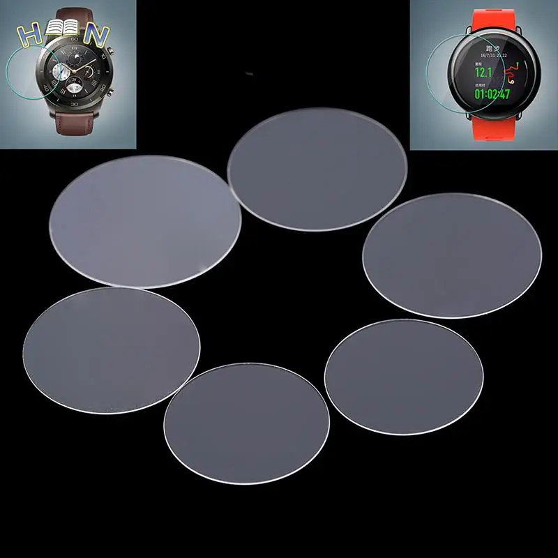 Universal Round Tempered Glass Protective Film Screen Protector Cover For Smart Watches Smartwatch Smart Accessories
Universal Round Tempered Glass Protective Film Screen Protector Cover For Smart Watches Smartwatch Smart Accessories