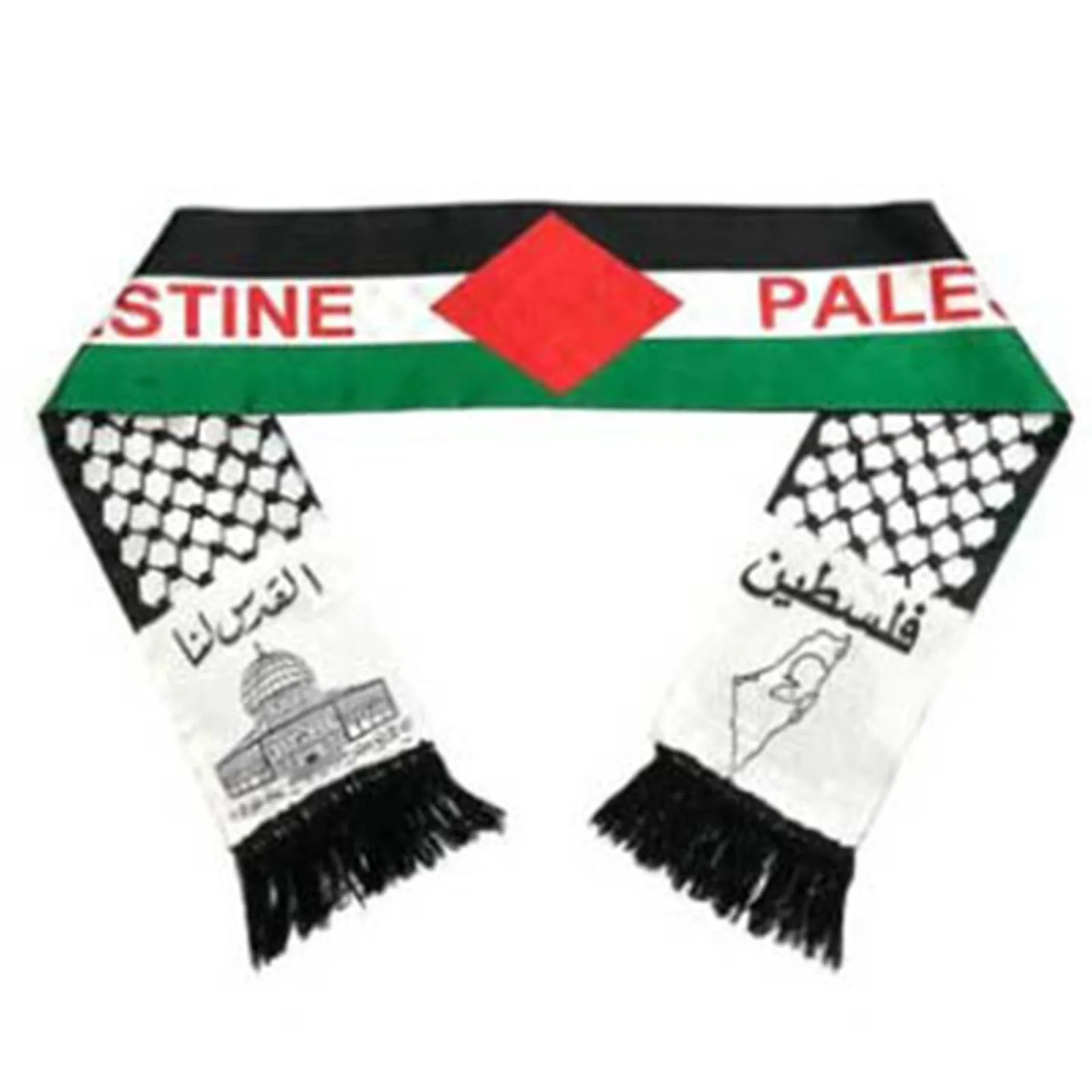 

Stylish and Trendy Palestine Scarf Vibrant Colors Perfect Fit for Both Genders Styling Options Meticulously Crafted