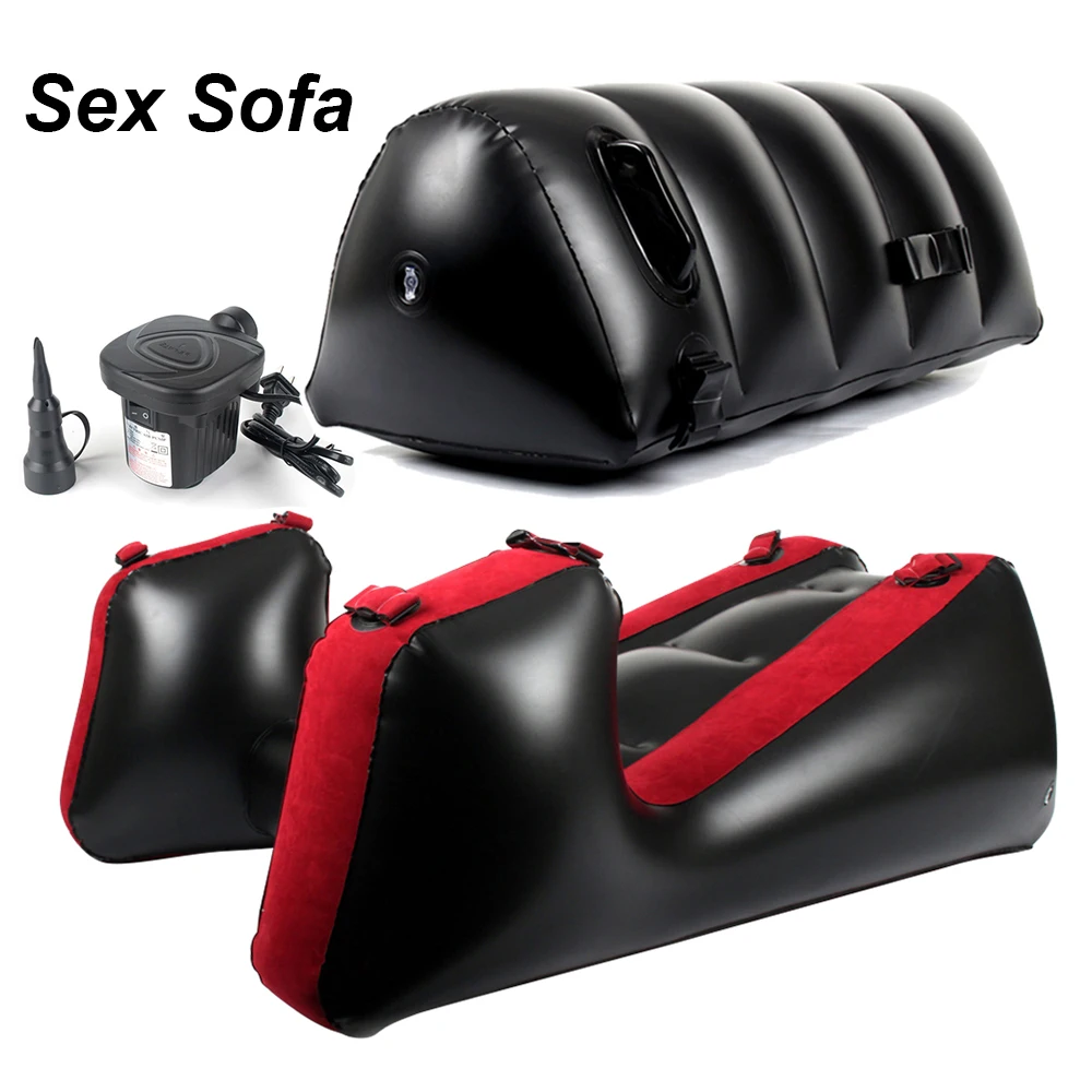 Sex Sofa Split Leg Inflatable Furniture Mat Pillows Air Pump Sex Toys For Adults Couple Games Women Vaginal Blowjob Anal Plug Sex Sofa Split Leg Inflatable Furniture Mat Pillows Air Pump Sex Toys For Adults Couple Games Women Vaginal Blowjob Anal Plug