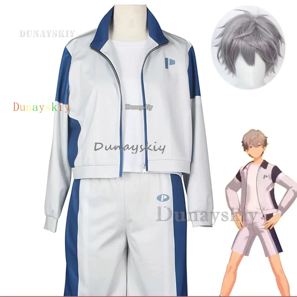 

Music Cosplay Game Ensemble Stars Es2 Costume Sports Daily All Members Uniform Set Party Carnival Grey Outfit for Woman Man