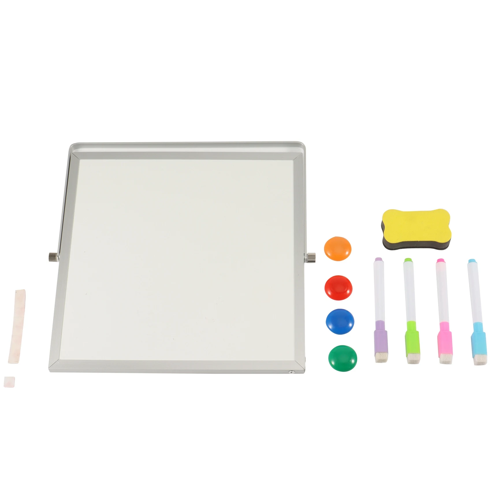 Настольная магнитная доска 25x25 см с подставкой, маркер ластик-Двусторонняя доска Мольберт, для детей и студентов
Настольная магнитная доска 25x25 см с подставкой, маркер ластик-Двусторонняя доска Мольберт, для детей и студентов