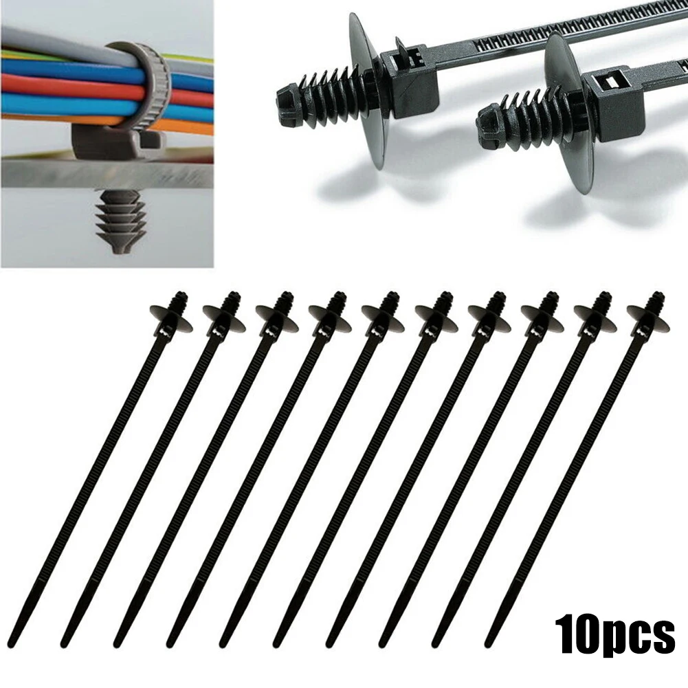 Exterior Bundled Wire Bands Car 10 Pcs/Set Black Bundled Wire Bands Fitment For All Models Nylon None Brand New
Exterior Bundled Wire Bands Car 10 Pcs/Set Black Bundled Wire Bands Fitment For All Models Nylon None Brand New