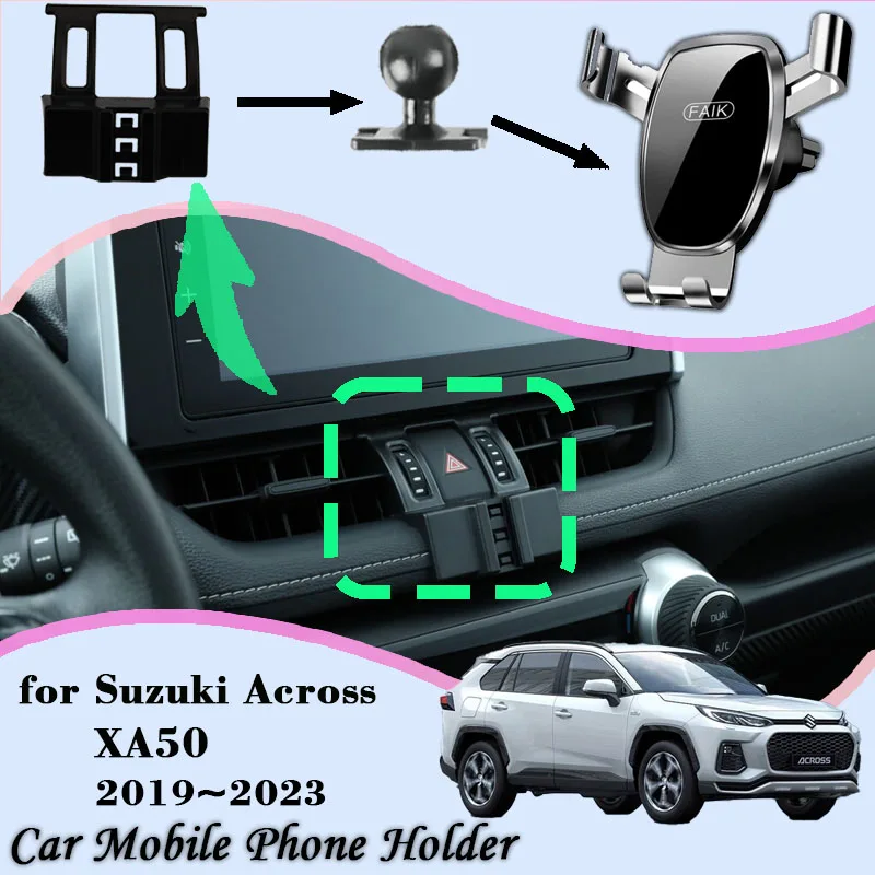 Car Mount for Suzuki Across XA50 2019~2023 Air Vent Auto Mobile Phone Holder Cellphone Bracket Gravity Stand Sticker Accessories
Car Mount for Suzuki Across XA50 2019~2023 Air Vent Auto Mobile Phone Holder Cellphone Bracket Gravity Stand Sticker Accessories
