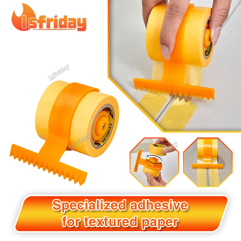 7Rolls 15M Adhesive Painter Masking Tape Applicator Dispenser Machine Wall Floor Painting Packaging Sealing Construction Tool
7Rolls 15M Adhesive Painter Masking Tape Applicator Dispenser Machine Wall Floor Painting Packaging Sealing Construction Tool