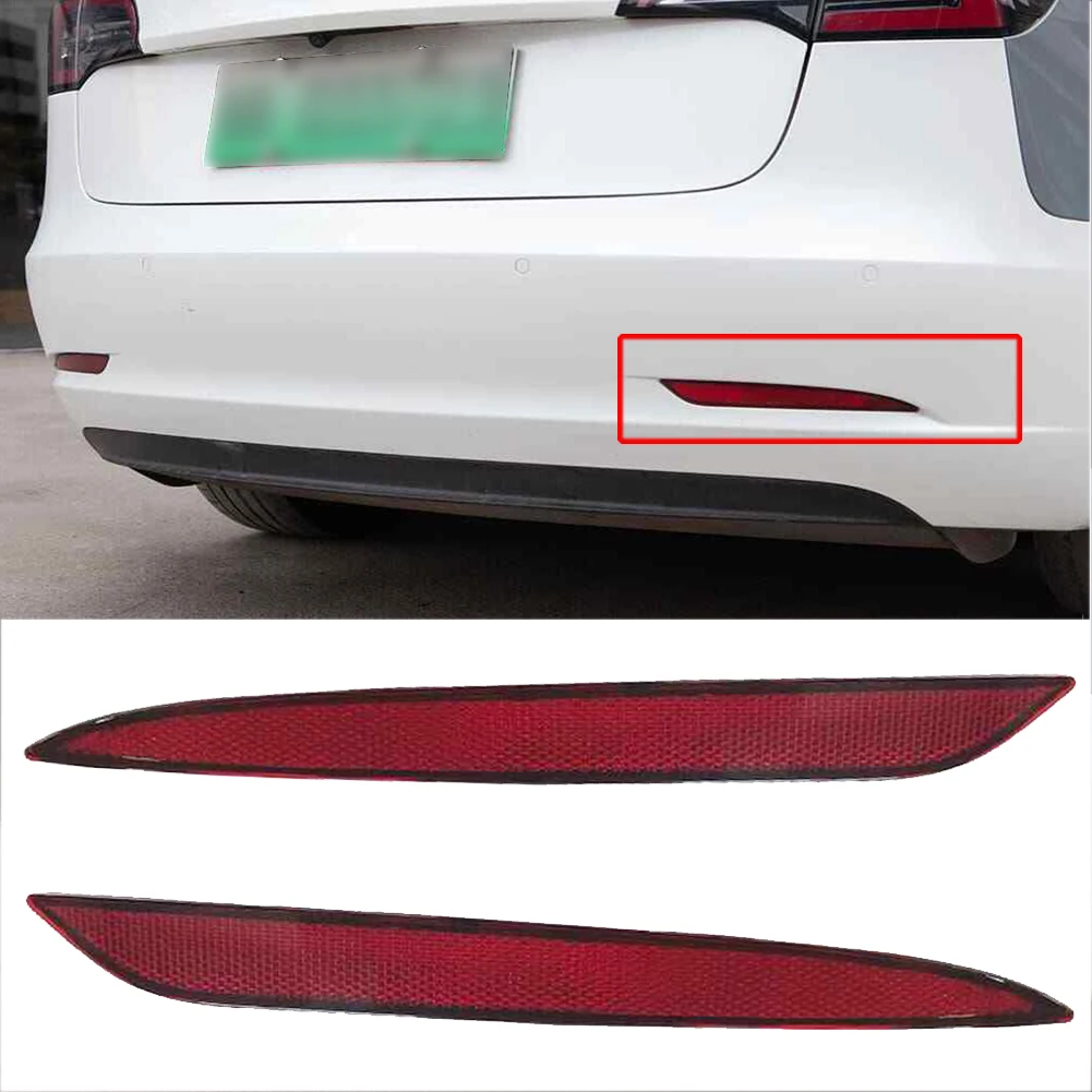 Tail Lamps Tail Light Rear Red Reflectors Tail Truck 1 Pair ABS Plastic Accessories Bumper Car For Tesla Model Y
Tail Lamps Tail Light Rear Red Reflectors Tail Truck 1 Pair ABS Plastic Accessories Bumper Car For Tesla Model Y