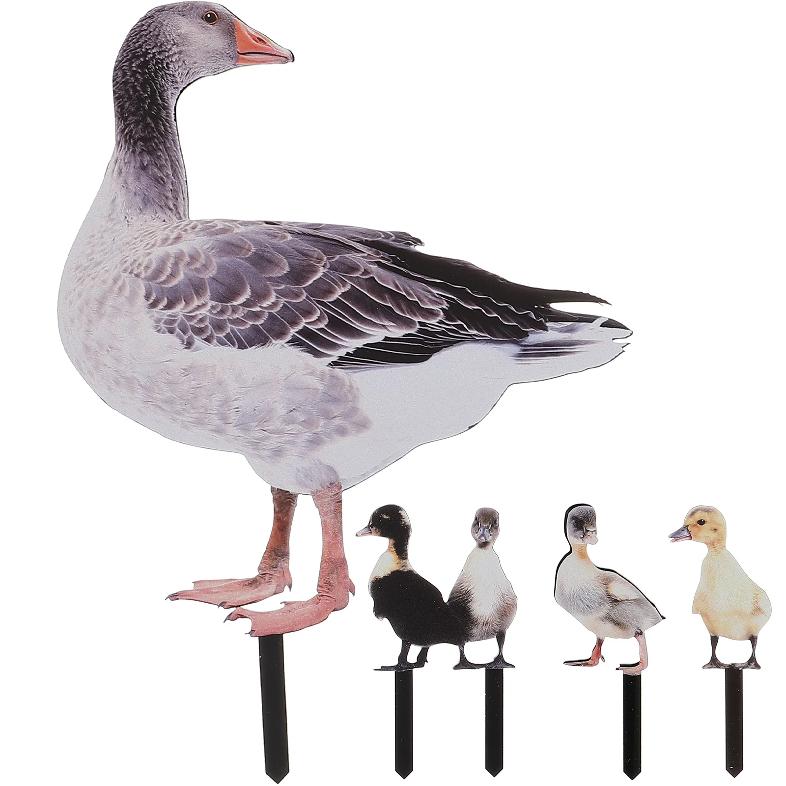 Outdoor Duck Garden Stakes Animal Sculpture Realistic Lifelike Acrylic Poultry Statue Yard Lawn Decor Gnomes
Outdoor Duck Garden Stakes Animal Sculpture Realistic Lifelike Acrylic Poultry Statue Yard Lawn Decor Gnomes