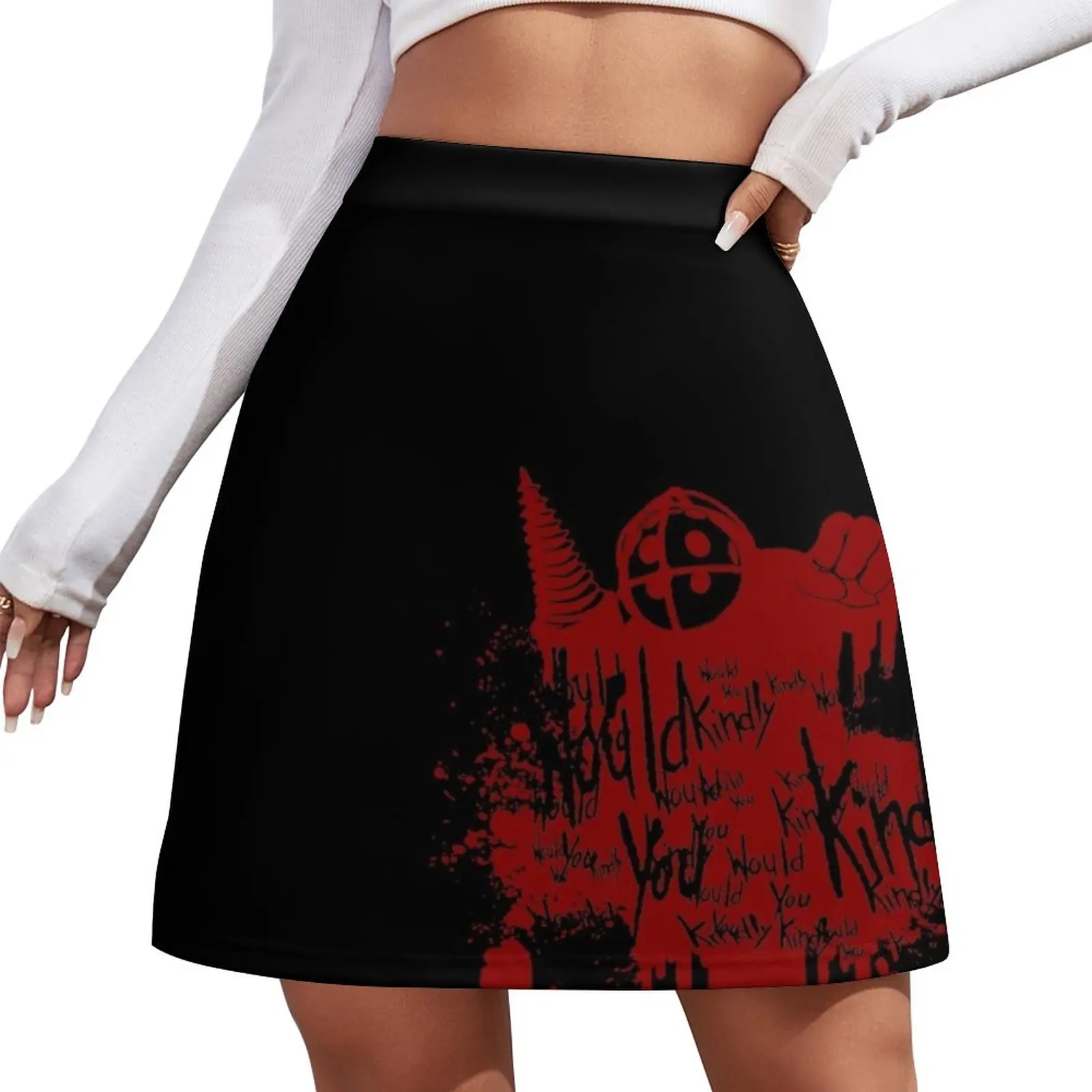 

Bioshock-элегантная женская мини-юбка, Женская атласная юбка с феями