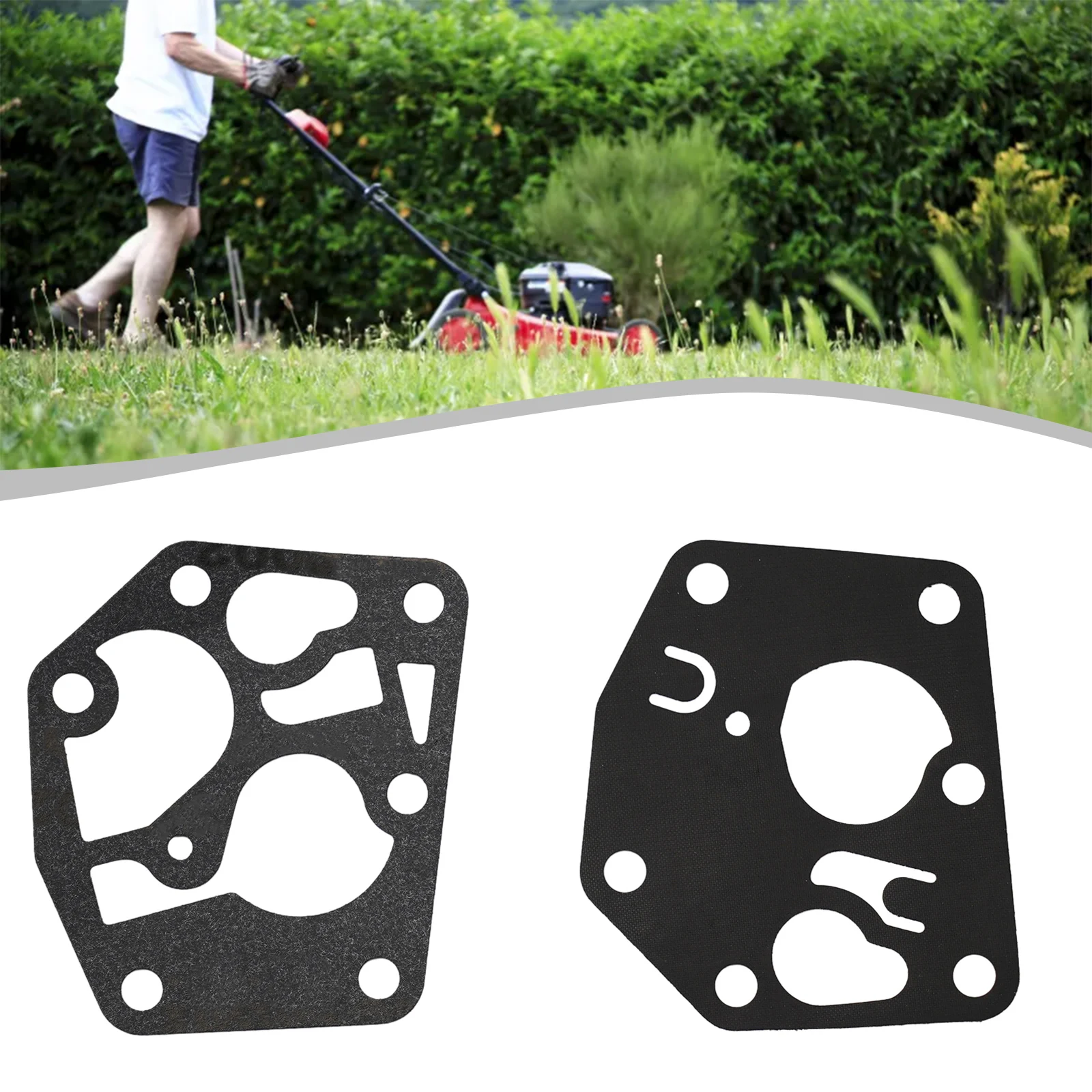 Compatible Durable Carburetor Gasket Gasket Carburettor Membrane Easy Install High Performance Lawn Mower Parts
Compatible Durable Carburetor Gasket Gasket Carburettor Membrane Easy Install High Performance Lawn Mower Parts