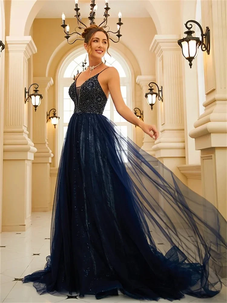 Elegant Evening Cocktail Dresses for Women V-Neck A-LINE Party Prom Gowns Gala Dress Formal Long Luxury Occasion вечернее платье
Elegant Evening Cocktail Dresses for Women V-Neck A-LINE Party Prom Gowns Gala Dress Formal Long Luxury Occasion вечернее платье