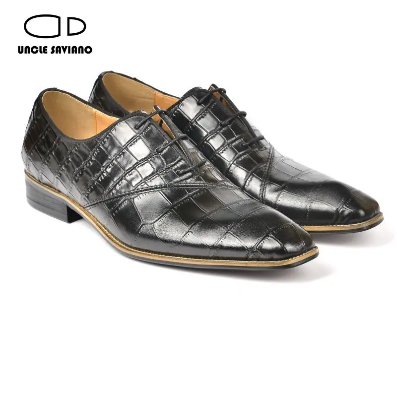 Uncle Saviano Oxford Dress Party Best Man Shoe Office Wedding Business Mens Shoes Patchwork Designer Leather Men Shoes Original
Uncle Saviano Oxford Dress Party Best Man Shoe Office Wedding Business Mens Shoes Patchwork Designer Leather Men Shoes Original