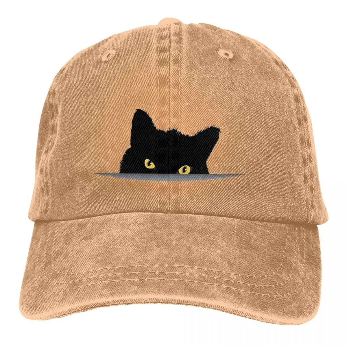 Pure Color Dad Hats Black Cat Peeking Women's Hat Sun Visor Baseball Caps Animal Peaked Cap
Pure Color Dad Hats Black Cat Peeking Women's Hat Sun Visor Baseball Caps Animal Peaked Cap