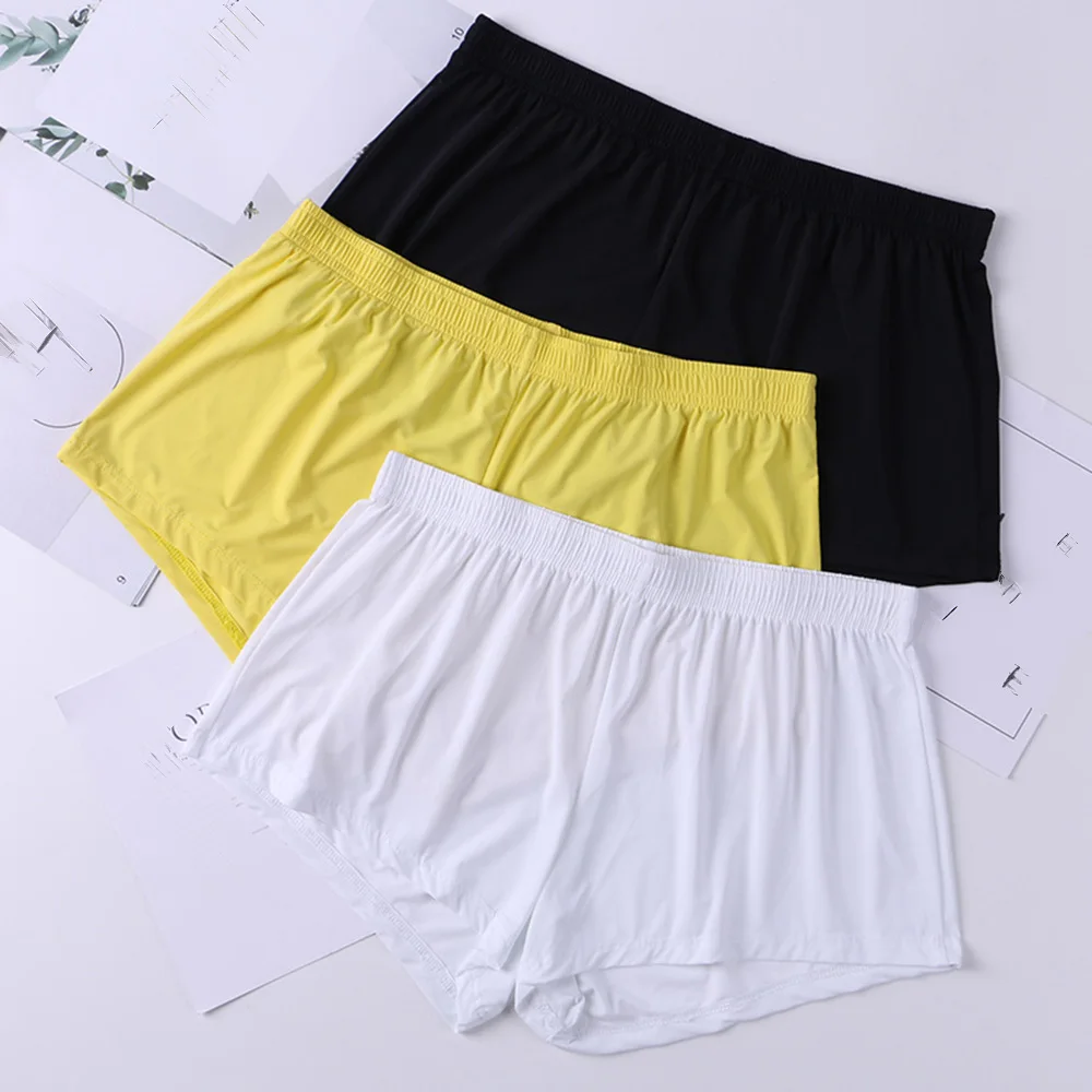 1pc Men's Ice Silk Boxer Trunks Sexy Sheer Breathable Seamless Loose Boxers Shorts Lingerie Underwear Panties For Man
1pc Men's Ice Silk Boxer Trunks Sexy Sheer Breathable Seamless Loose Boxers Shorts Lingerie Underwear Panties For Man