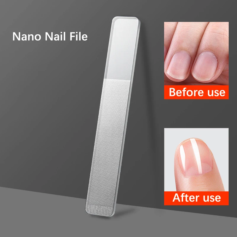 NEW Nano Glass Nail File Buffing Natural Nail Files Crystal Nail Shiner Buffer Polisher Clear Art Manicure For Natural Nails
NEW Nano Glass Nail File Buffing Natural Nail Files Crystal Nail Shiner Buffer Polisher Clear Art Manicure For Natural Nails