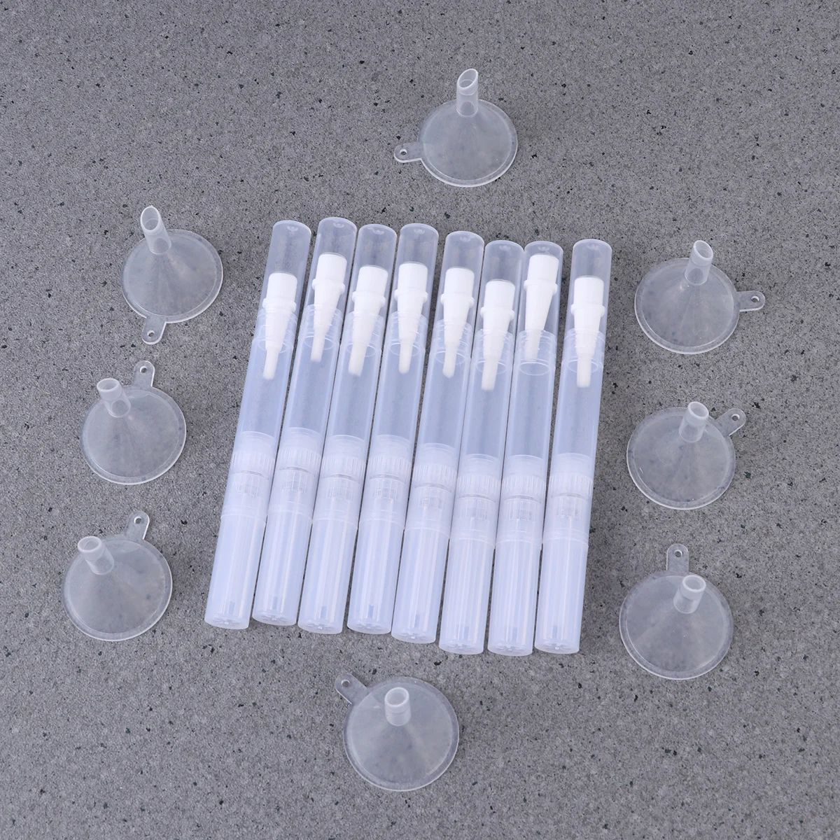 8 Pcs 45ml Transparent Plastic Nail Polish Pens Container Eyelash Growth Liquid Tube Empty Nail Oil Pen with 8pcs
8 Pcs 45ml Transparent Plastic Nail Polish Pens Container Eyelash Growth Liquid Tube Empty Nail Oil Pen with 8pcs