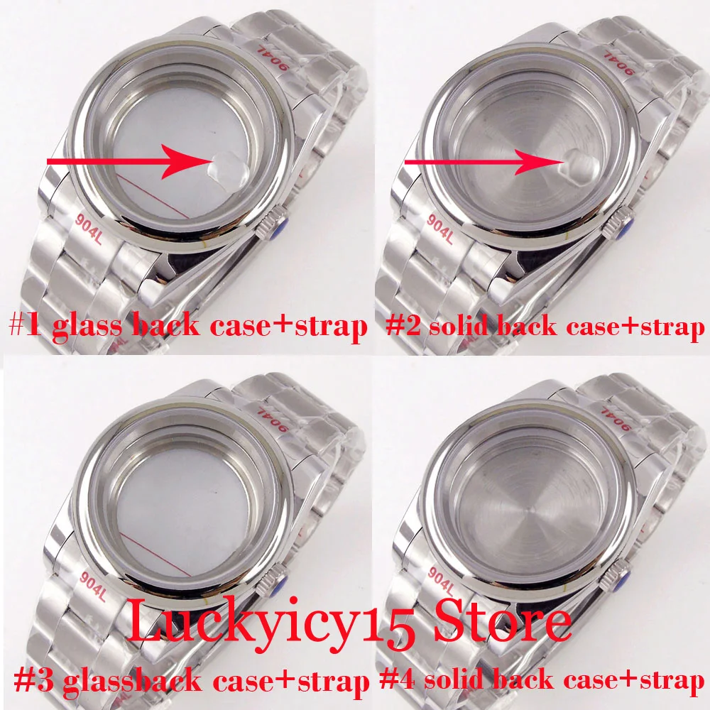 36MM/39MM Fit NH34A NH35A/NH36A MIYOTA ETA 2836 2824 PT5000 Watch Case 316L Stainless Steel Bracelet Men Sapphire Glass
36MM/39MM Fit NH34A NH35A/NH36A MIYOTA ETA 2836 2824 PT5000 Watch Case 316L Stainless Steel Bracelet Men Sapphire Glass